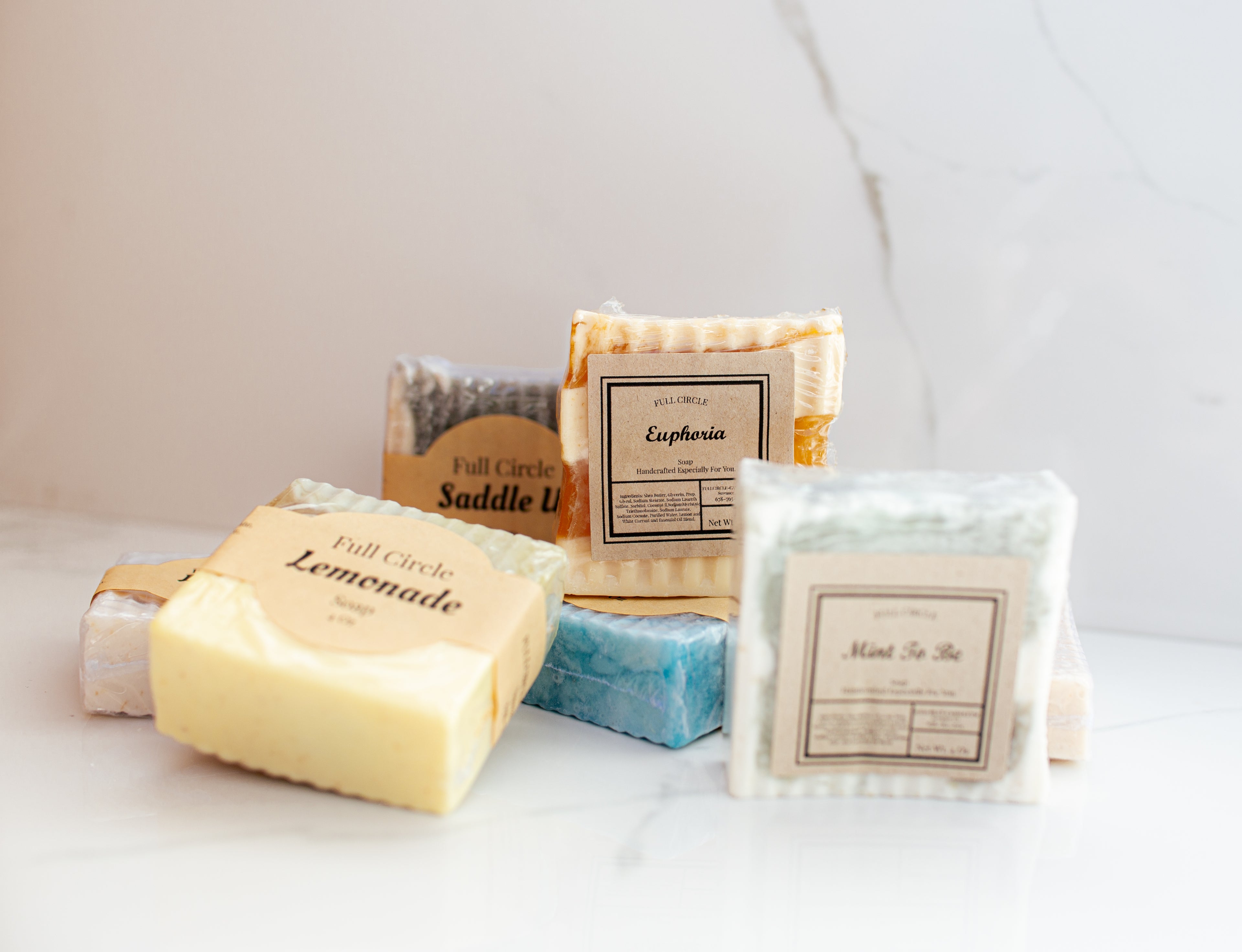 Handmade bar soaps to soothe dry skin