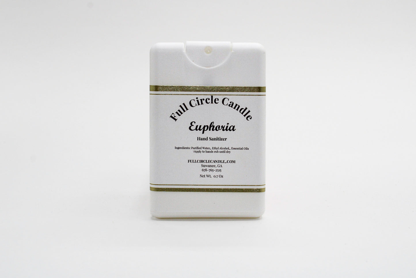 Add a unique twist to keeping your hands sanitized with Full Circle Candles. Not only will they keep germs away, but they will also leave a delightful scent.