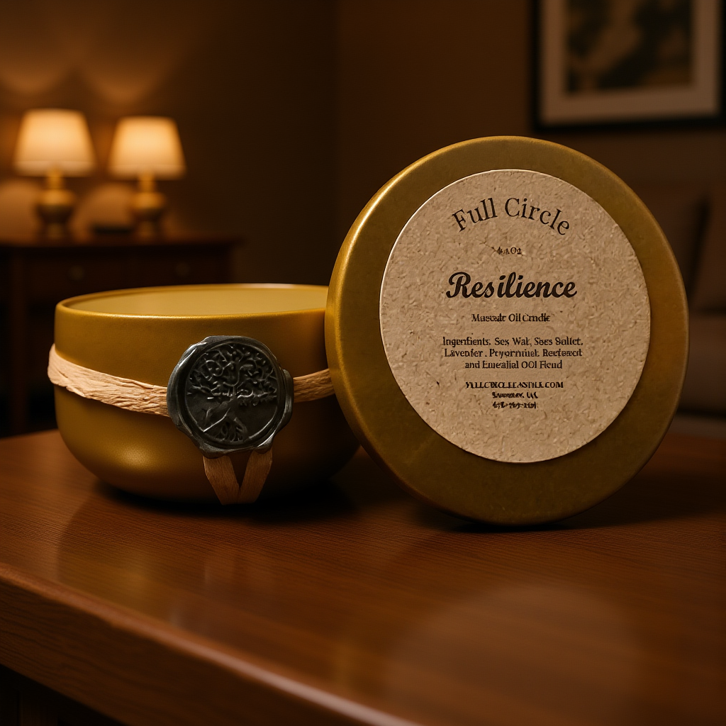 “Resilience” Candle in Honor of World Cancer Support Month
