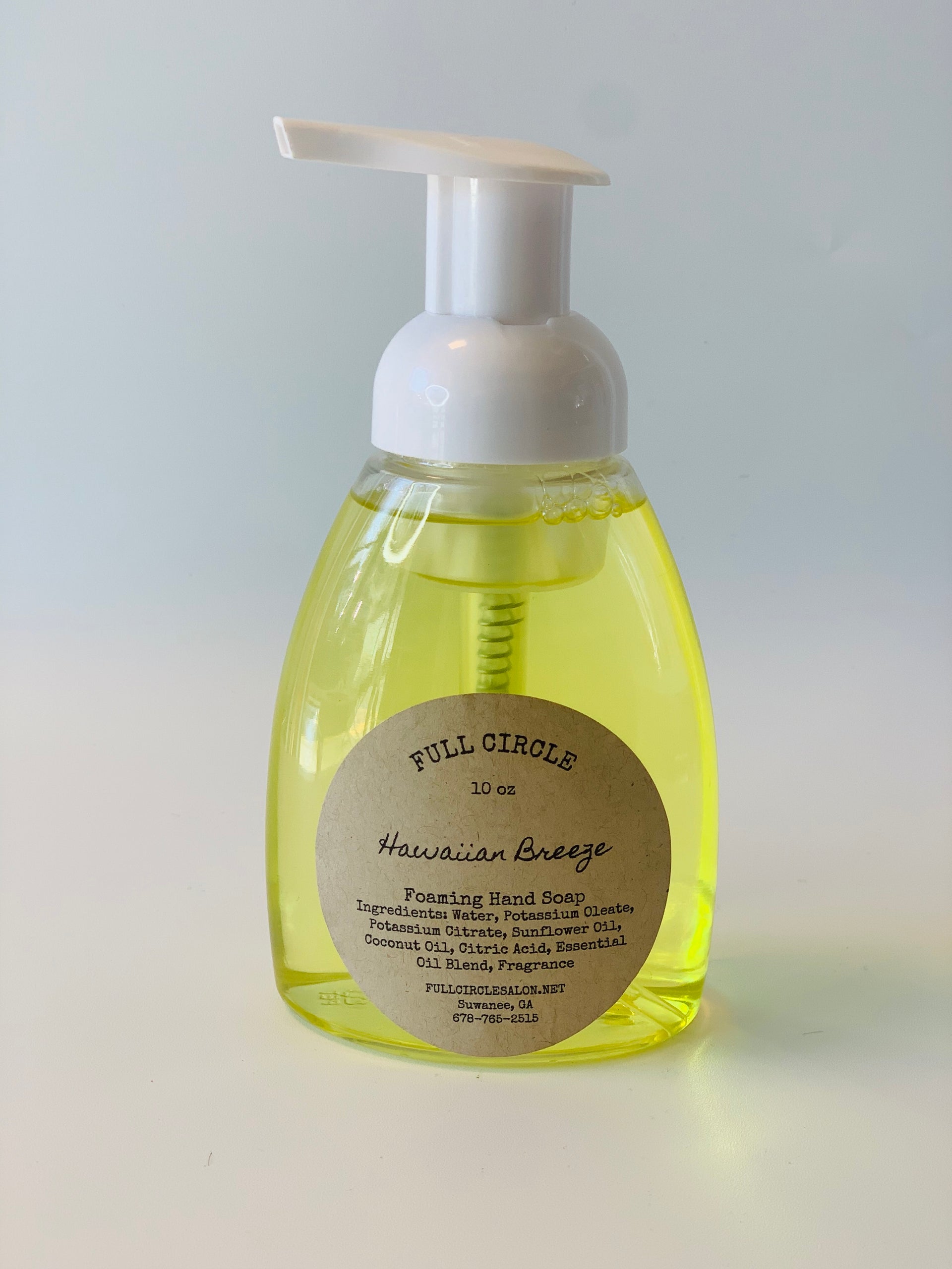 Foam Hand Soaps Full Circle Candles and Apothecary