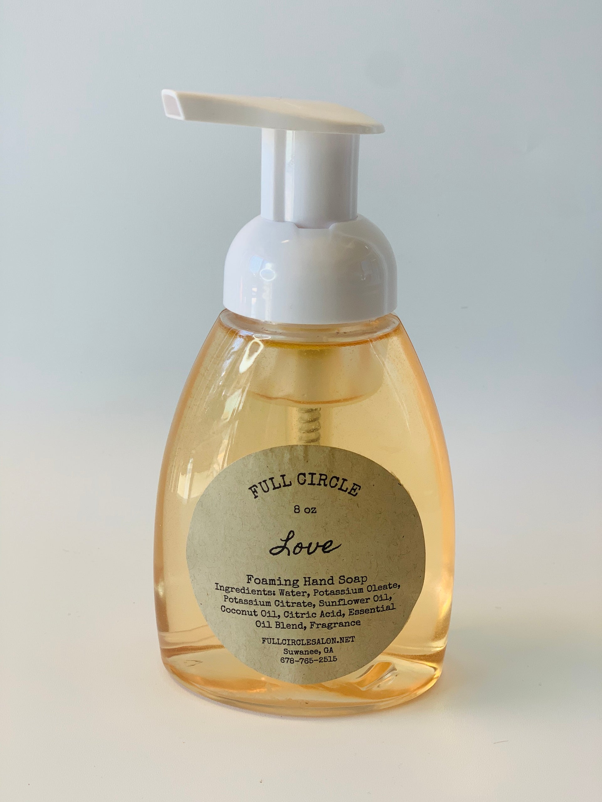 Foam Hand Soaps - Full Circle Candles and Apothecary